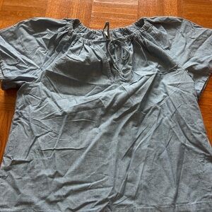 J. Crew Light Blue Blouse